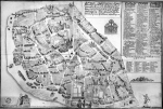 Plán vodovodní sítě Starého Města pražského z roku 1729